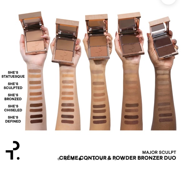 Patrick Ta Major Sculpt Contour & Bronzer She’s Bronzed medium w/warm undertone - Picture 4 of 10